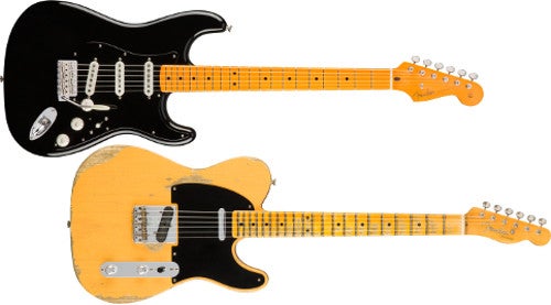 de verschillen tussen de Telecaster en de Stratocaster