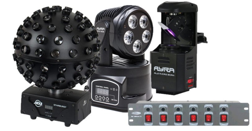 Verlichting voor een feestje - Do's en don'ts