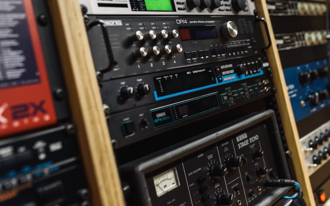 Opnemen en mixen met hardware-effecten