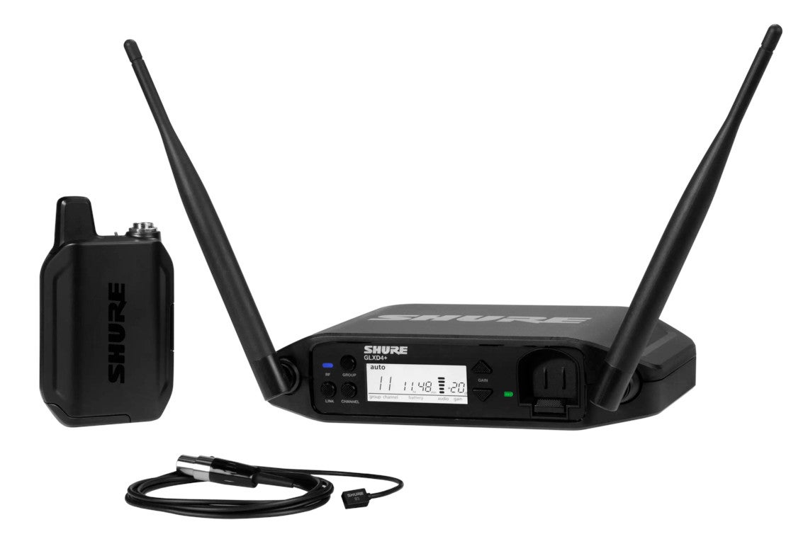 Altijd vrije microfoonfrequenties met Shure GLX-D+ Dual Band
