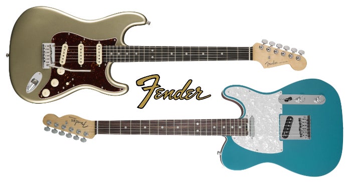 Fender American Elite Ocean Turquoise Champagne