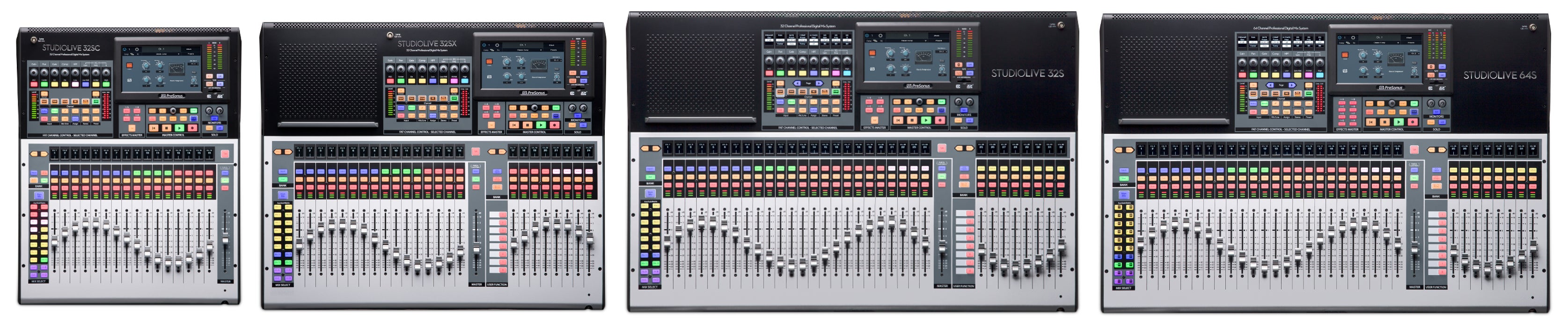 Présonus propose de nouvelles consoles de mixage StudioLive III !