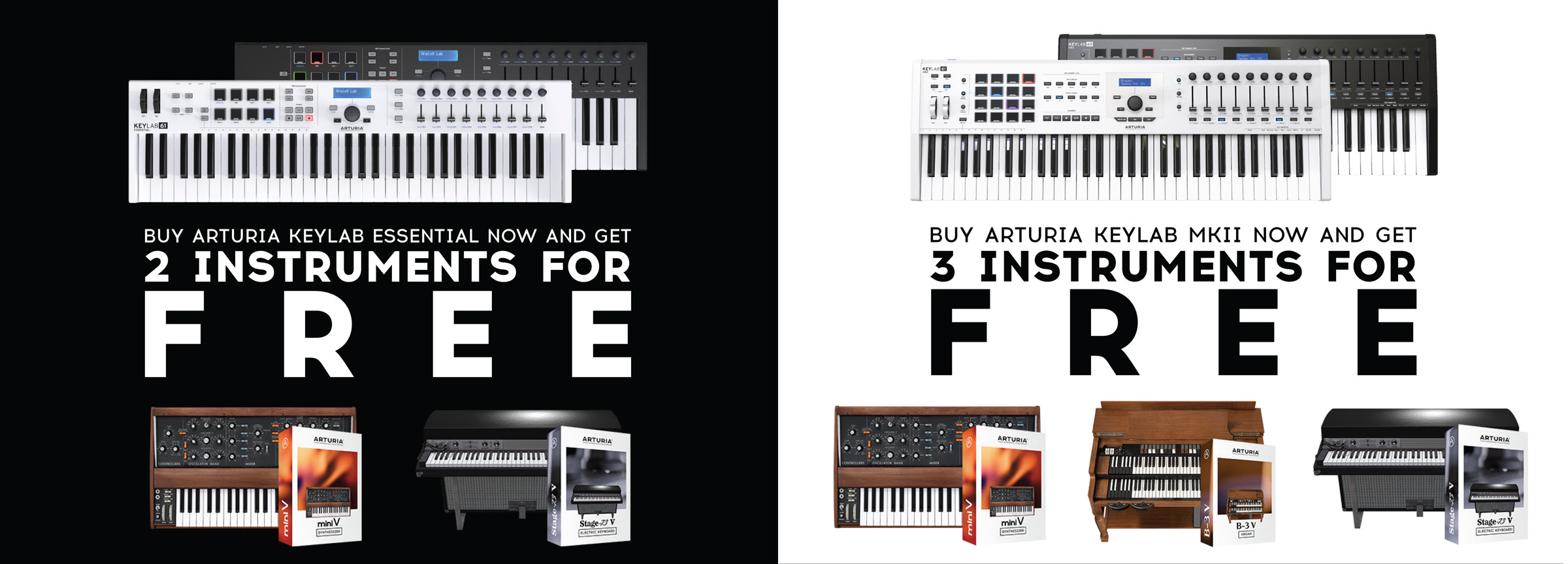 Arturia promotie: 'Art of Keys' tot eind september! Arturia promotie: 'Art of Keys' tot eind september!