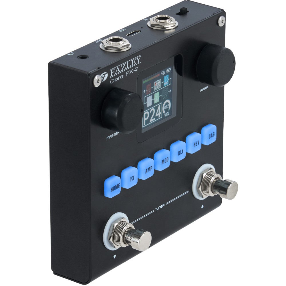 Fazley Core-FX2 pédale multi-effets et modélisateur d’ampli