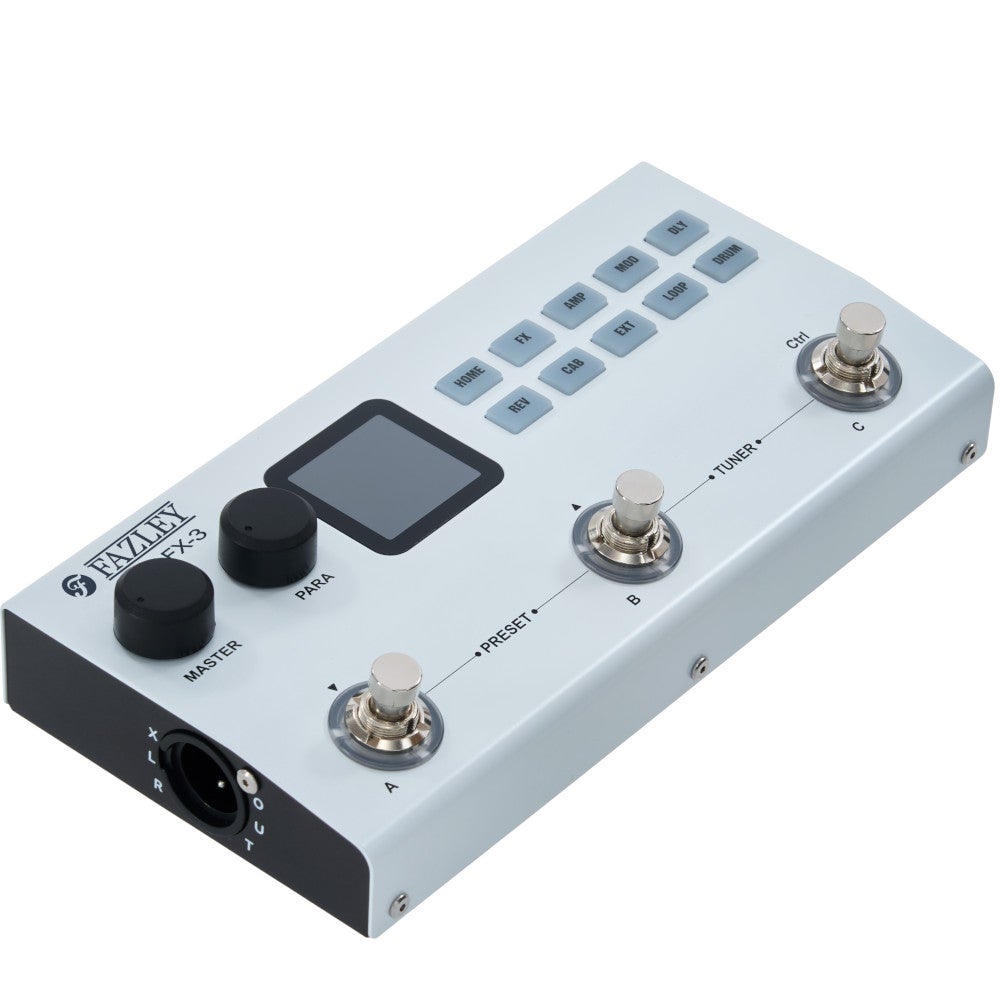 Fazley Core-FX3 pédale multi-effets et modélisateur d’ampli