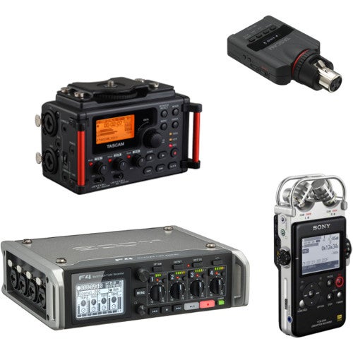 Quels sont les différents types d'enregistreurs audio ?