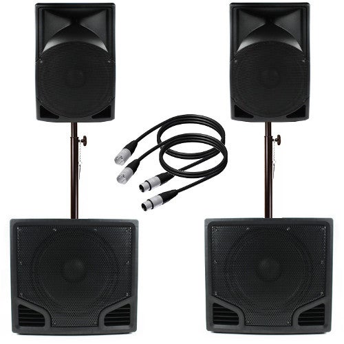 Neem ik losse PA-speakers of een complete PA-set?