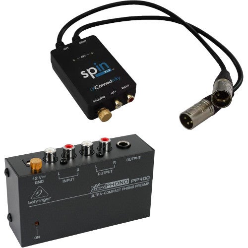 5. Welke aansluitingen zitten er op een phono voorversterker?