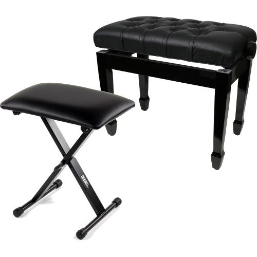 1. Wat is het verschil tussen een pianobankje en een keyboardbank?