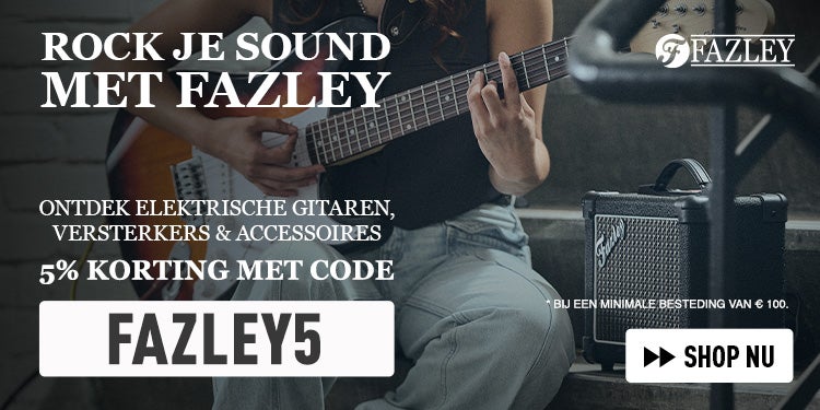 Fazley: tijdelijk 5% korting