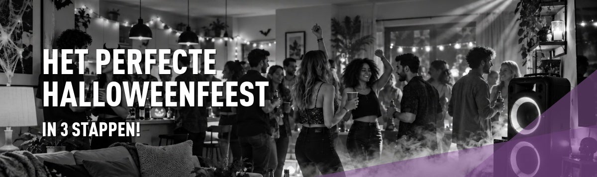 Het perfecte Halloweenfeest in 3 stappen